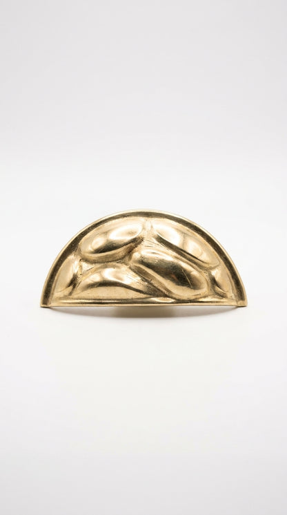 Solid Brass Door Cup Pull F174