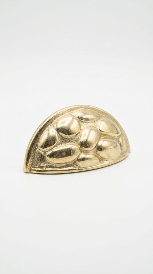 Solid Brass Door Cup Pull F175
