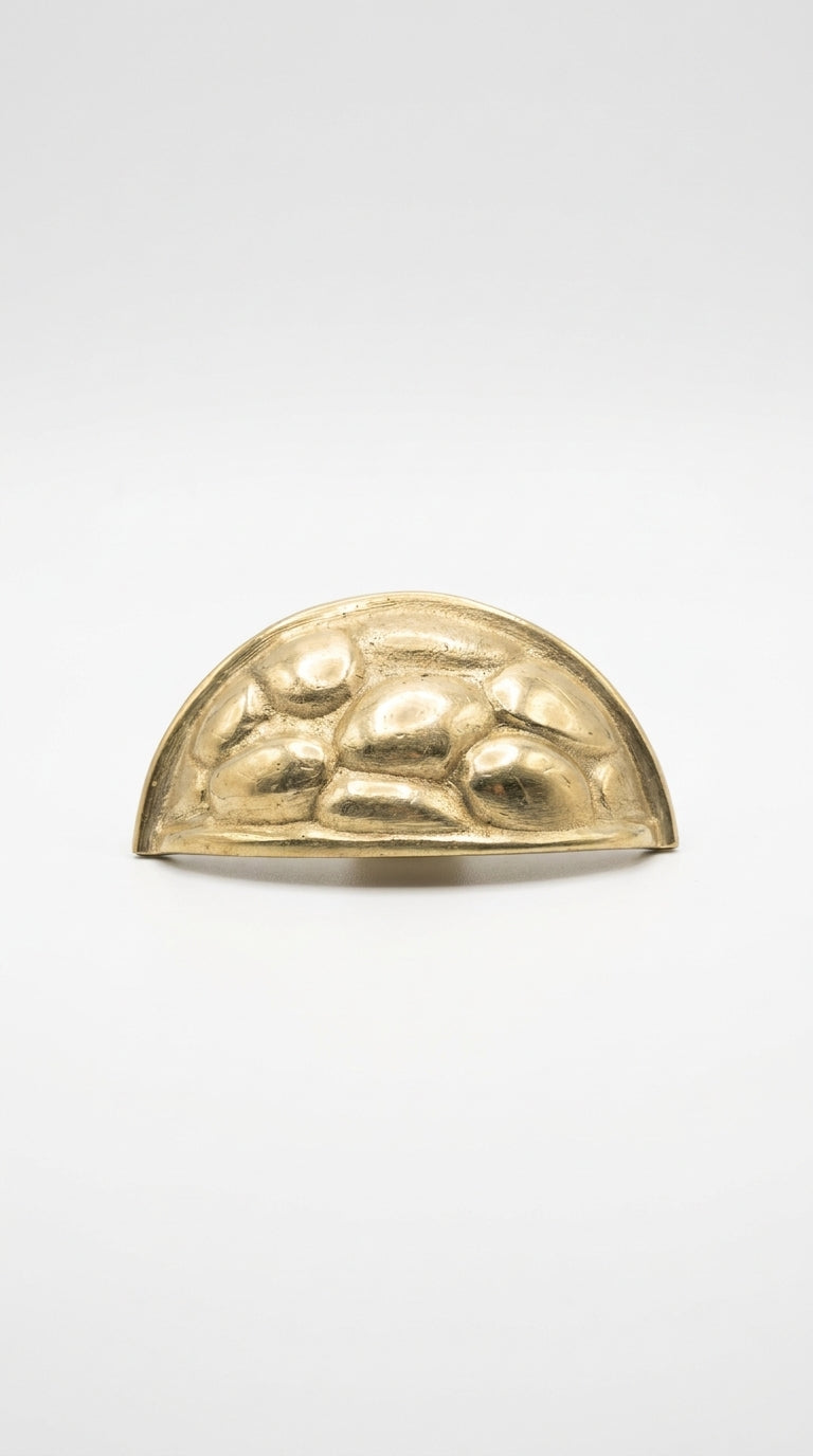 Solid Brass Door Cup Pull F175