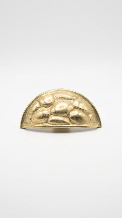 Solid Brass Door Cup Pull F175
