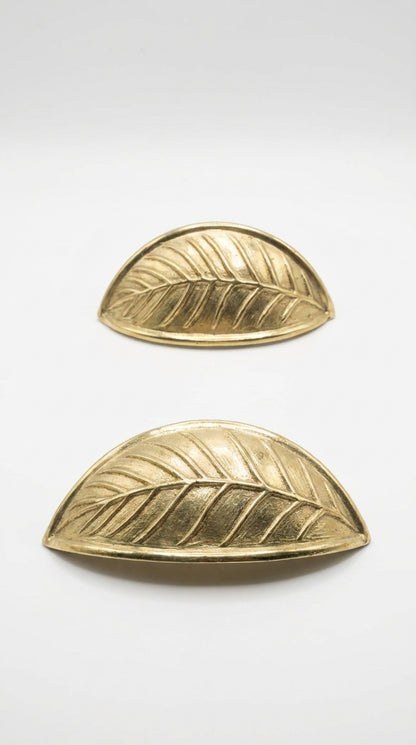 Solid Brass Door Cup Pull F176
