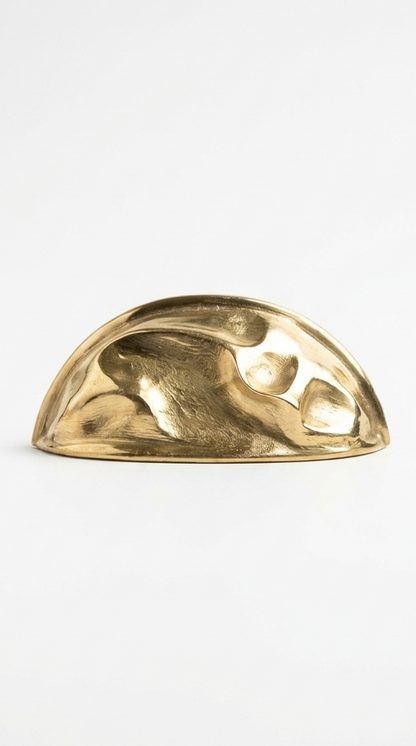 Solid Brass Door Cup Pull F177