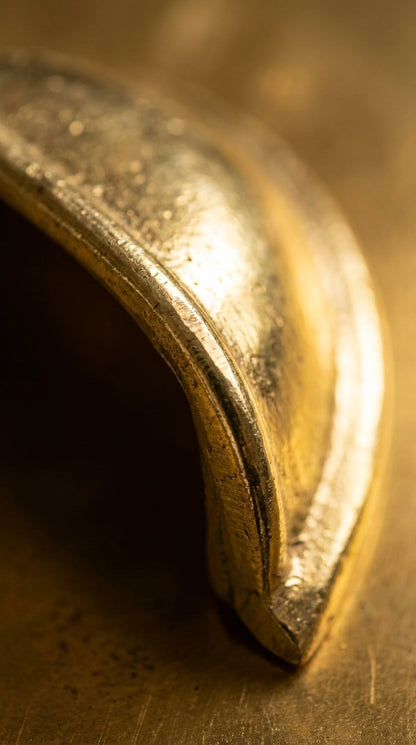 Solid Brass Door Cup Pull F178