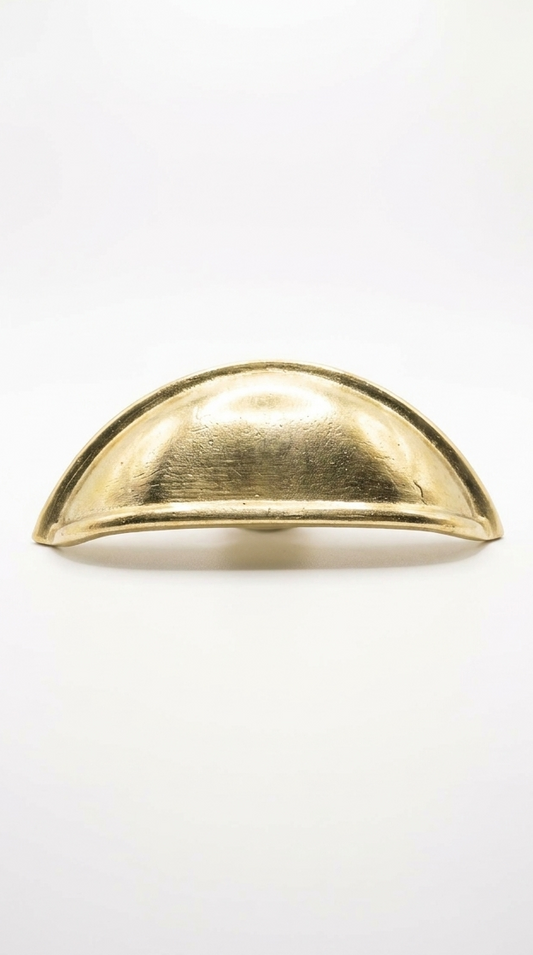 Solid Brass Door Cup Pull F178