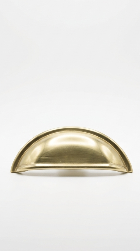 Solid Brass Door Cup Pull F178