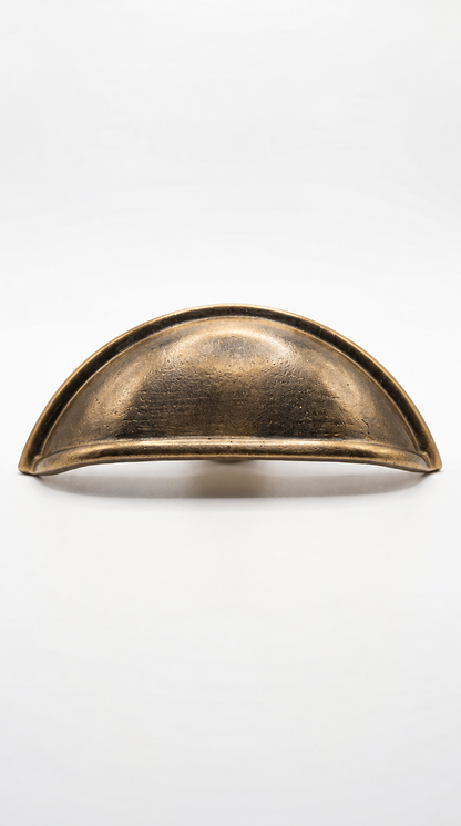 Solid Brass Door Cup Pull F178