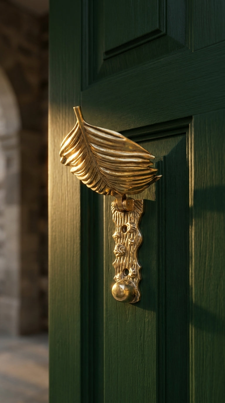 Solid Brass Door Knocker F123
