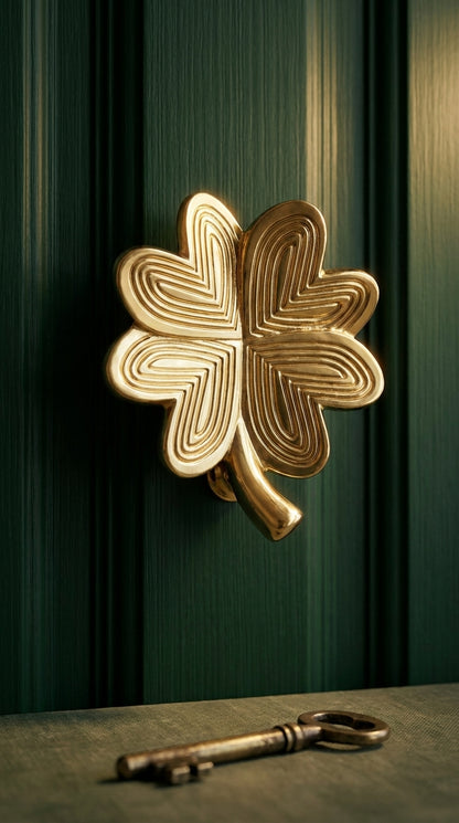 Solid Brass Door Knocker F124