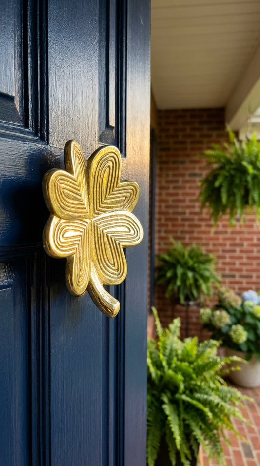 Solid Brass Door Knocker F124