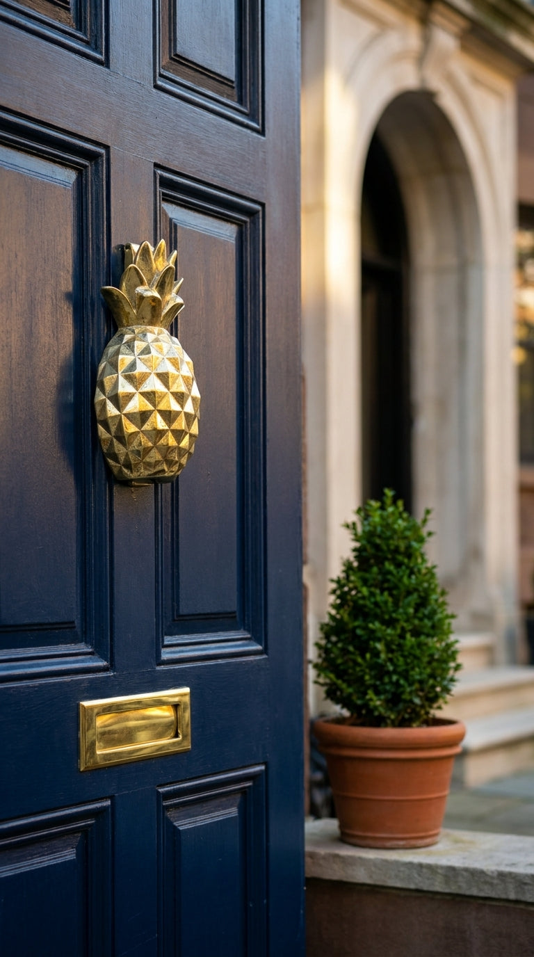 Solid Brass Door Knocker F154