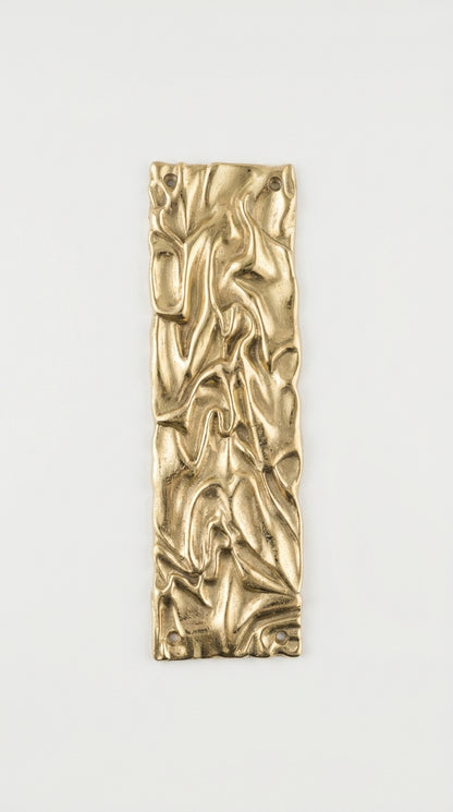 Solid Brass Door Push Plate F202