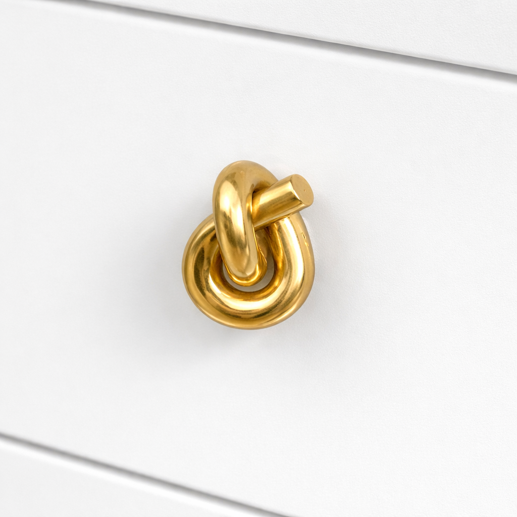 SOLID BRASS DRAWER & CABINET KNOB F61 & F62