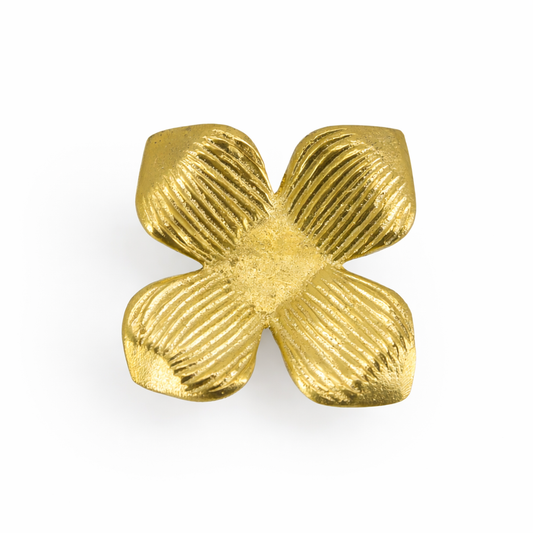 SOLID BRASS DRAWER & CABINET KNOB F63