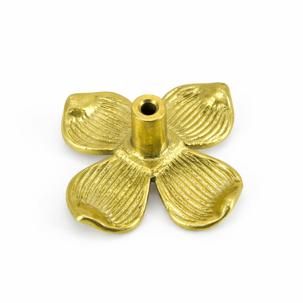 SOLID BRASS DRAWER & CABINET KNOB F64