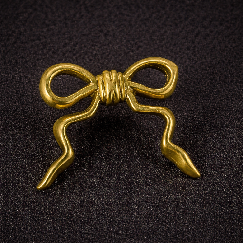 SOLID BRASS DRAWER & CABINET KNOB F66