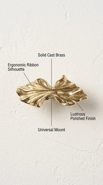 Solid Brass Drawer and Cabinet Knob F50