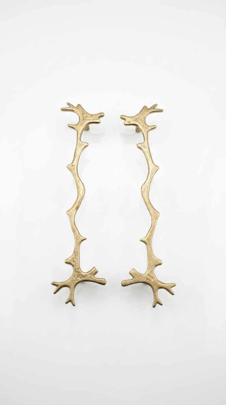 Solid Brass Drawer and Cabinet Pull F139