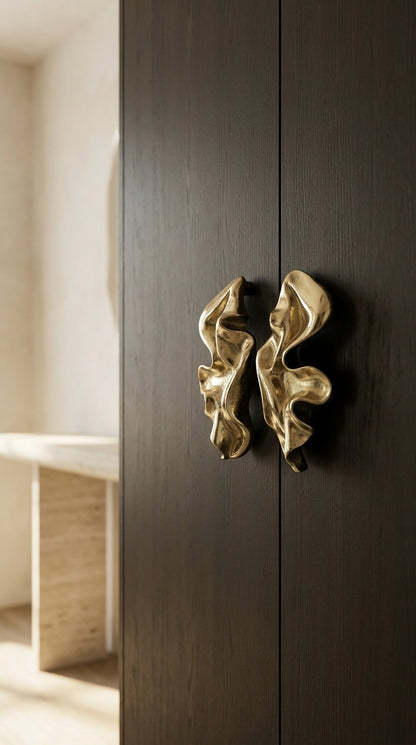 Solid Brass Drawer and Cabinet Pull F140