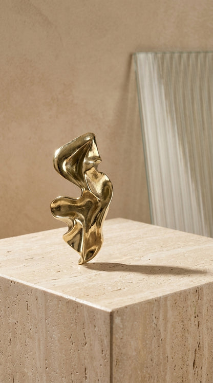 Solid Brass Drawer and Cabinet Pull F140