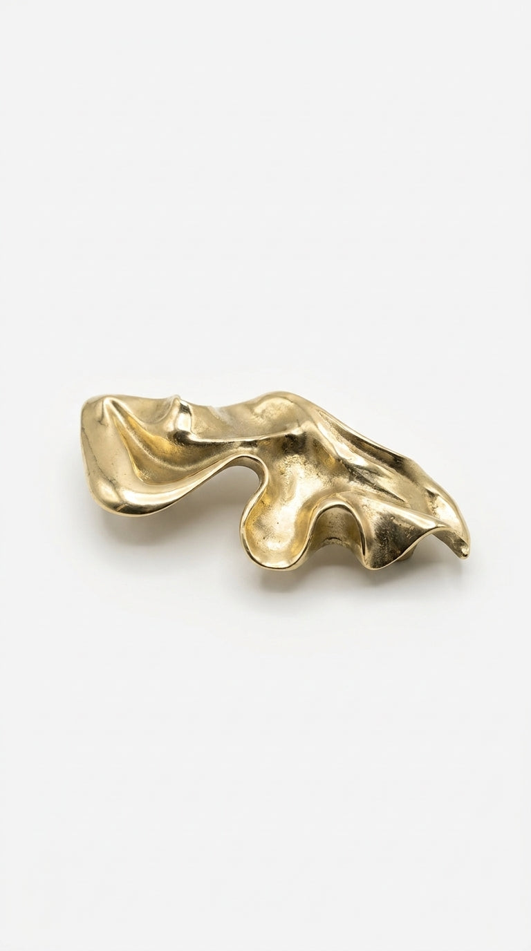 Solid Brass Drawer and Cabinet Pull F140