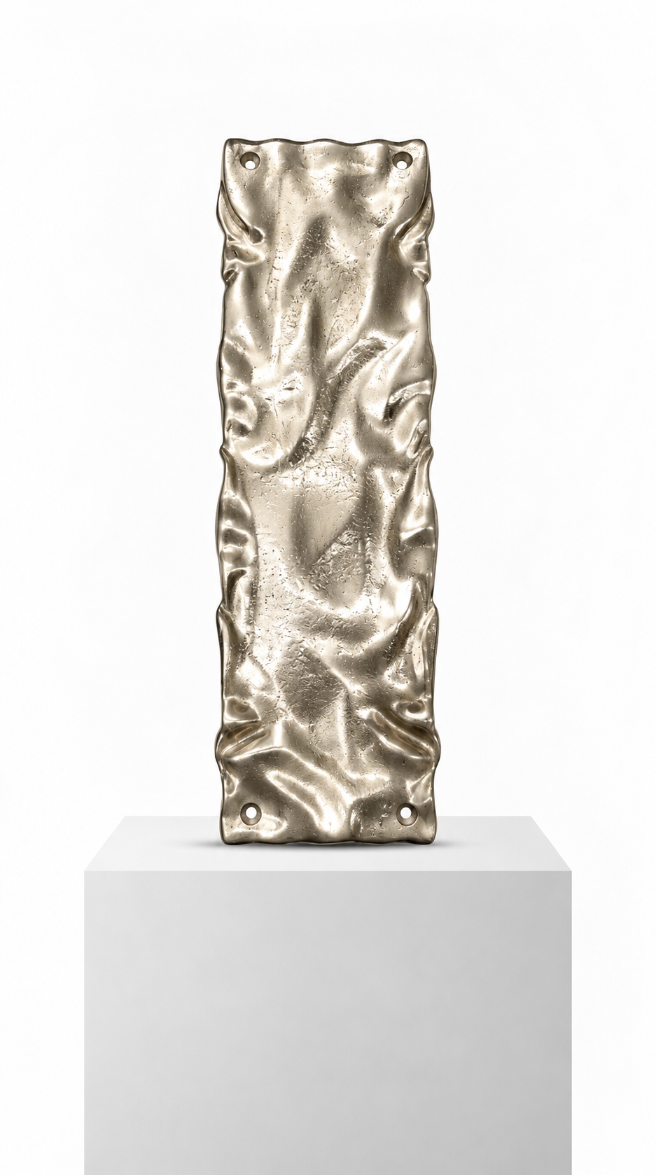 Solid Brass Door Push Plate F201