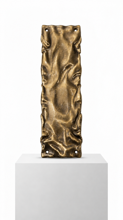 Solid Brass Door Push Plate F201