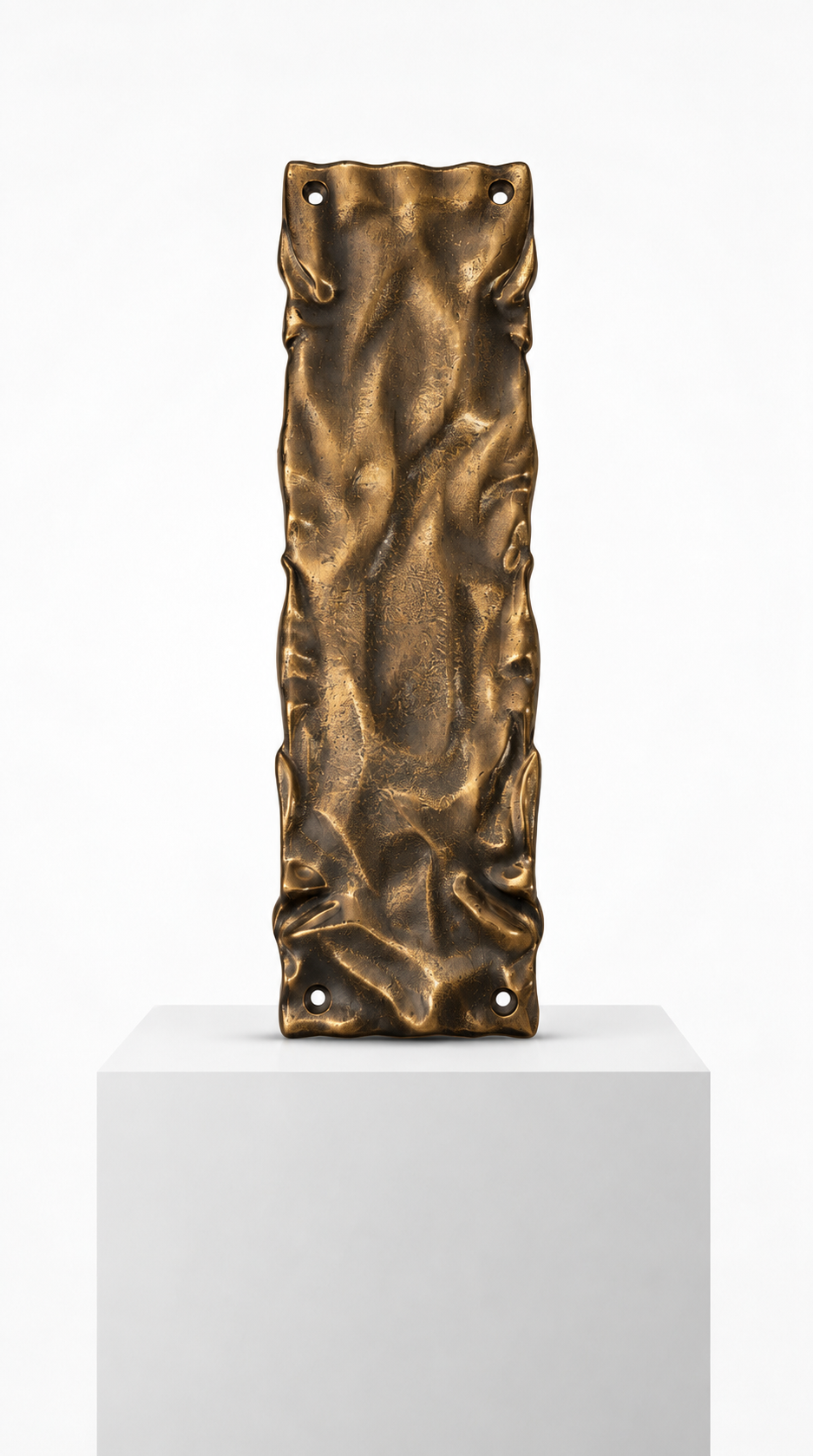 Solid Brass Door Push Plate F201