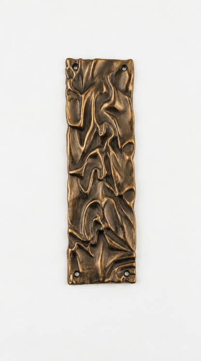 Solid Brass Door Push Plate F202