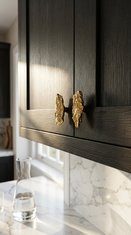 Solid Brass Drawer & Cabinet Knob – F60