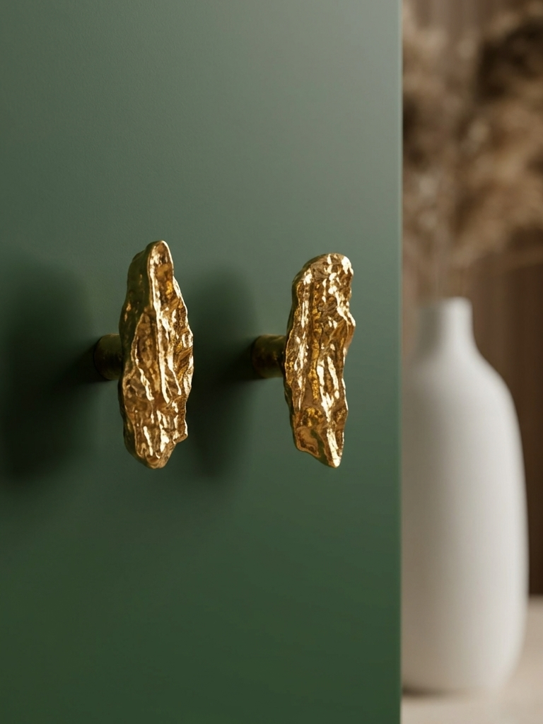 Solid Brass Drawer & Cabinet Knob – F60