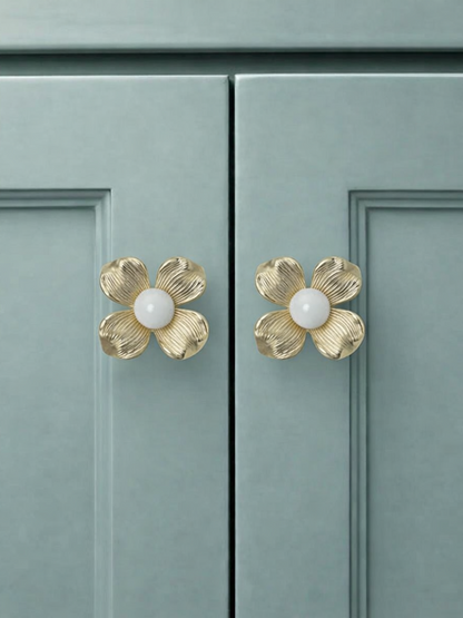 SOLID BRASS DRAWER & CABINET KNOB F63 & F64