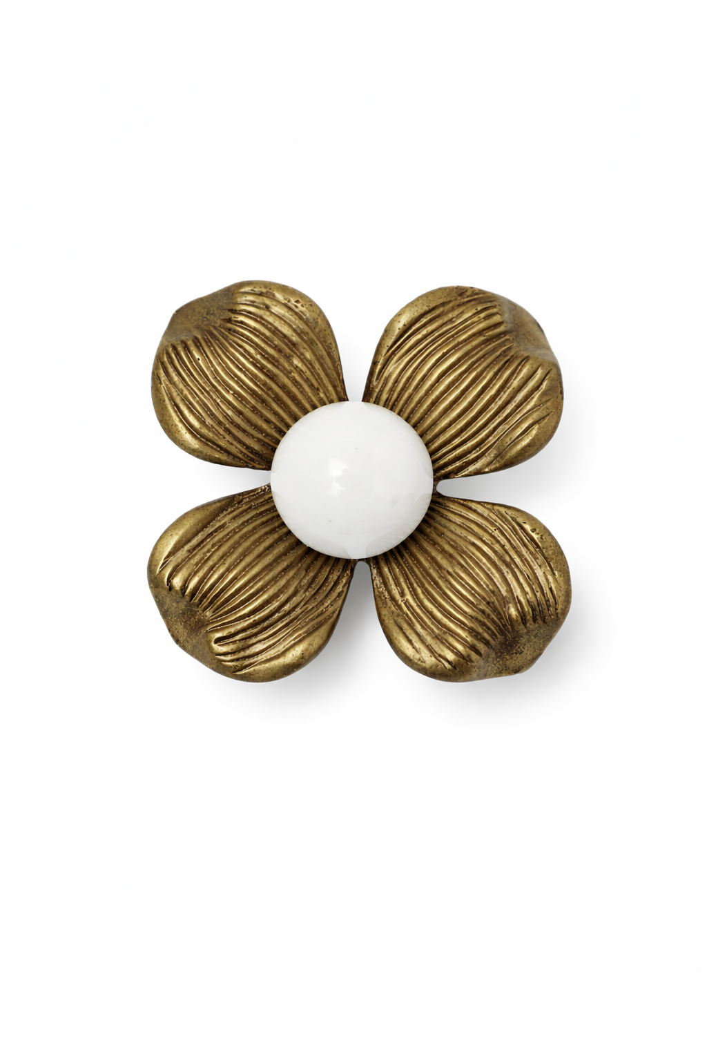 SOLID BRASS DRAWER & CABINET KNOB F63 & F64