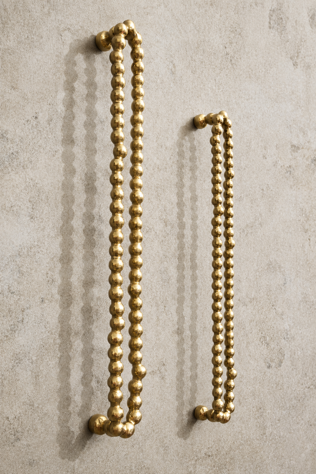 LUXURY PEARL SOLID BRASS DRAWER & CABINET PULL F133-F138