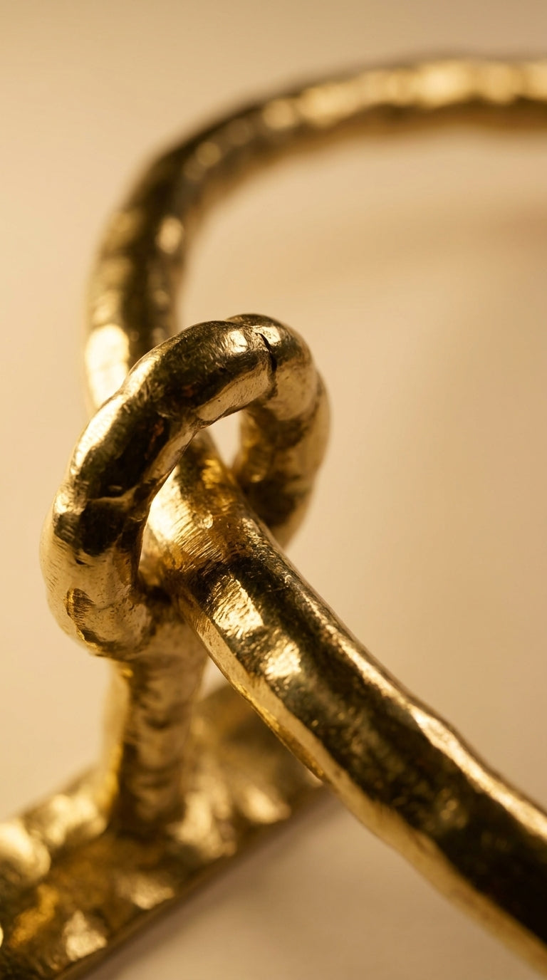 Teratone Solid Brass Towel Ring F100