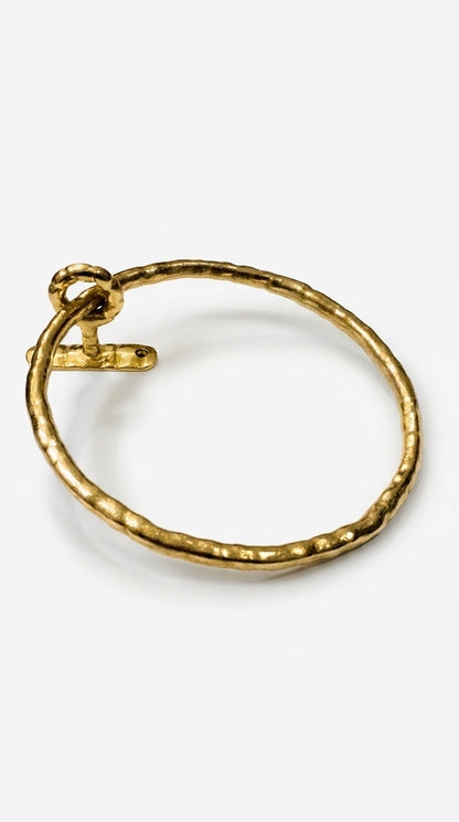 Teratone Solid Brass Towel Ring F100