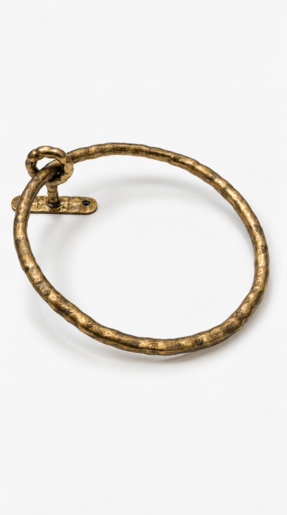 Teratone Solid Brass Towel Ring F100