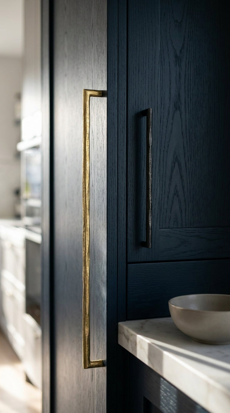 Wabi Sabi Luxury Solid Brass Door Pull F01-F05