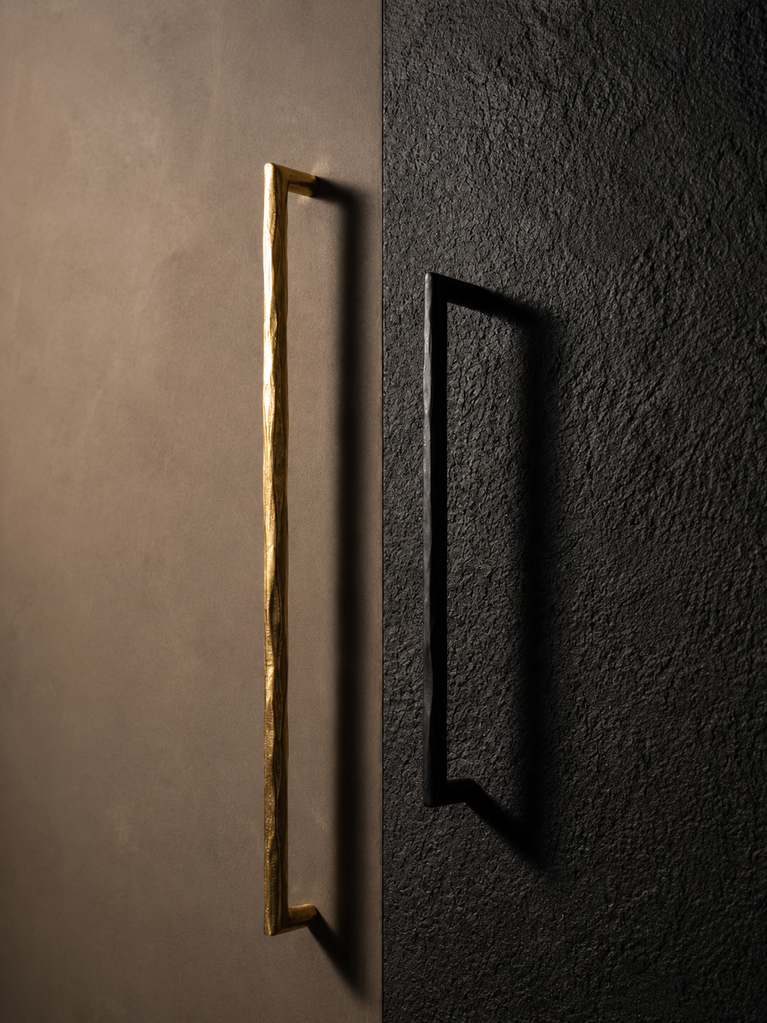 Wabi Sabi Luxury Solid Brass Door Pull F01-F05