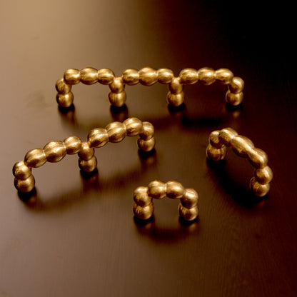Pebble Luxury Solid Brass Cabinet Pull