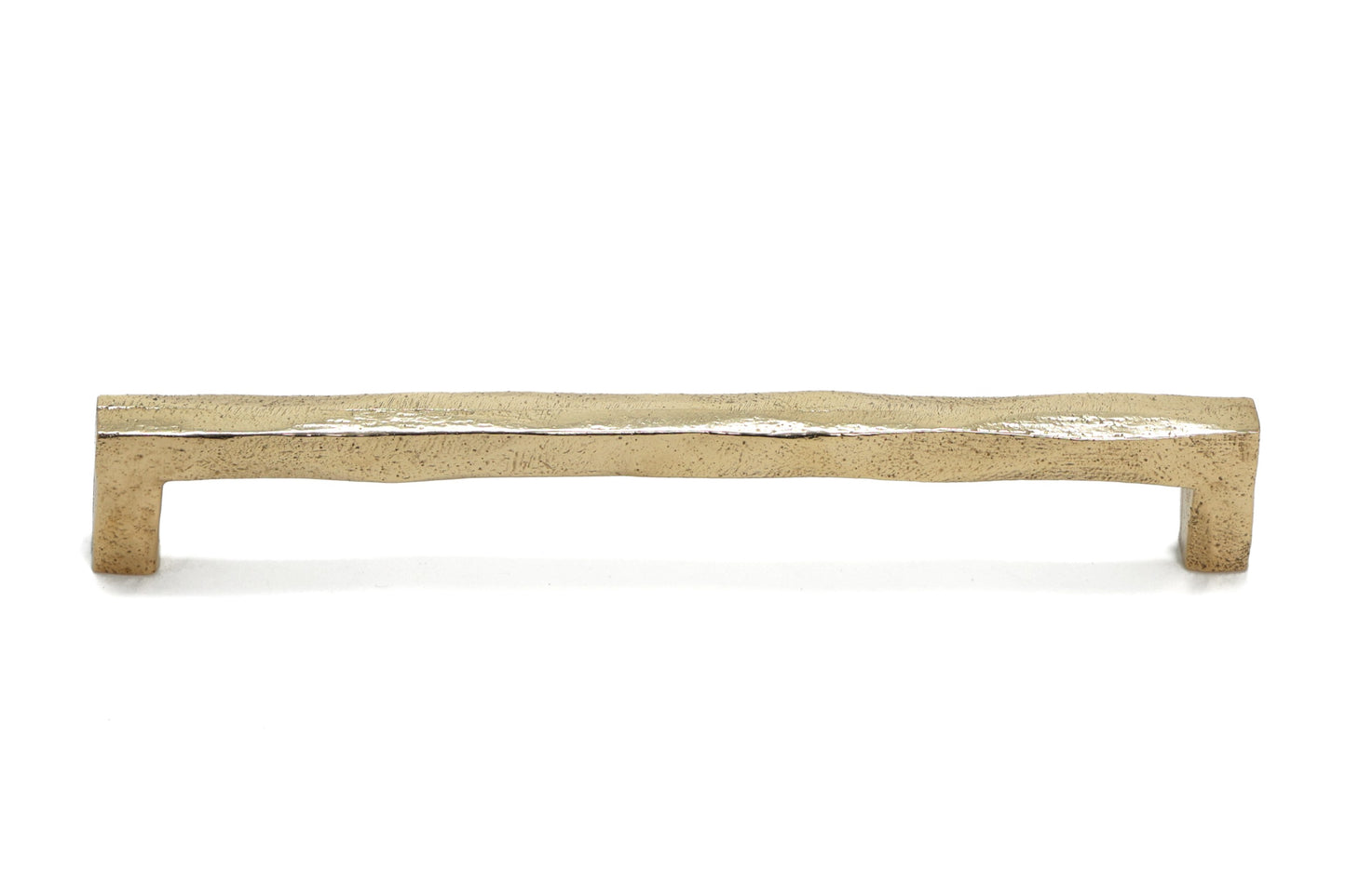 SOLID BRASS DOOR PULL WABI SABI SQUARE