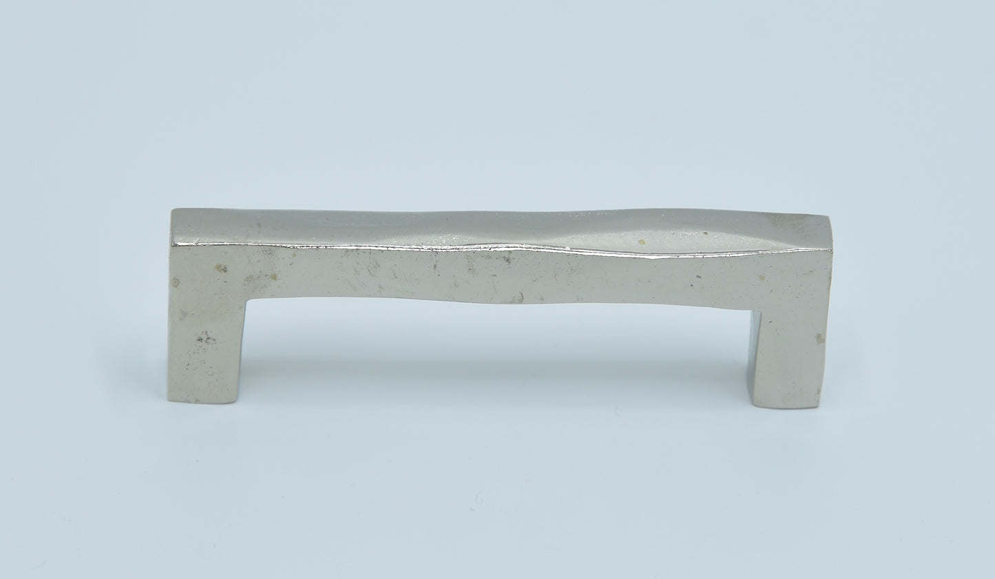 SOLID BRASS DOOR PULL WABI SABI SQUARE