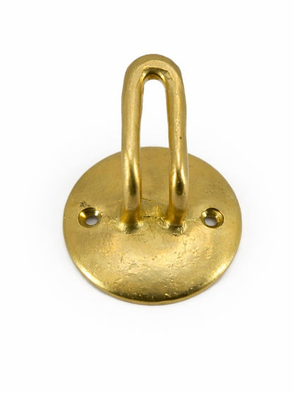 SOLID BRASS WALL HOOK F46