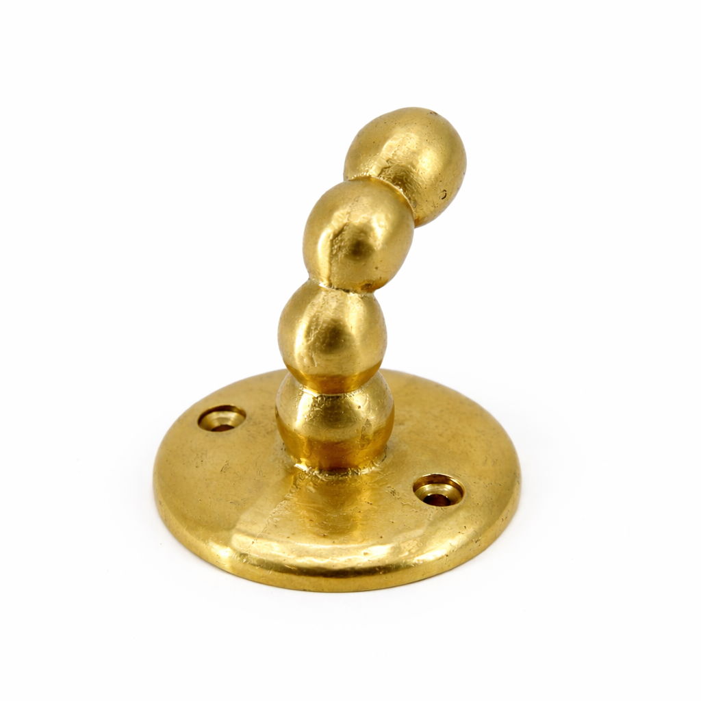 HEAVY-DUTY LUXURY BRASS WALL HOOK F47