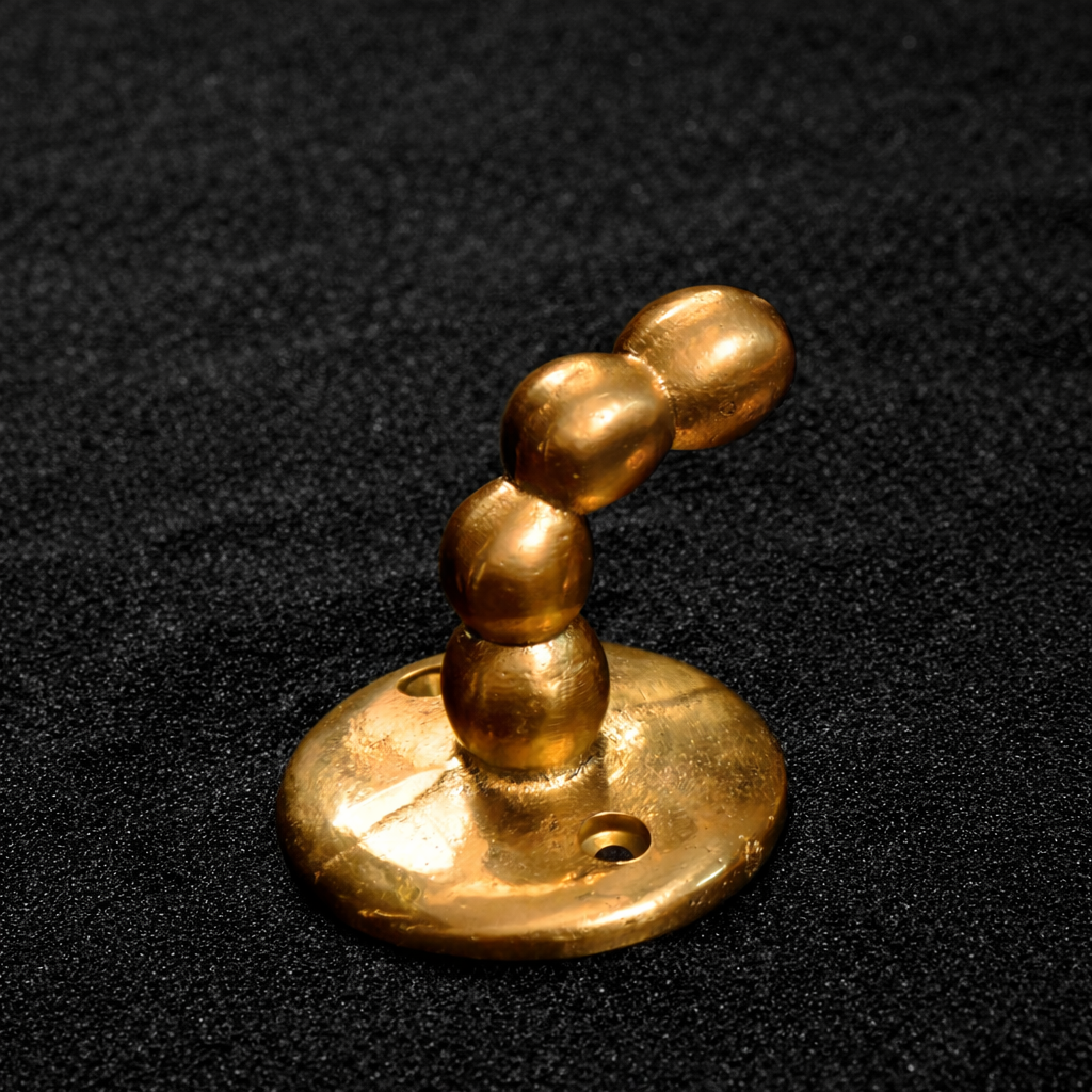 HEAVY-DUTY LUXURY BRASS WALL HOOK F47