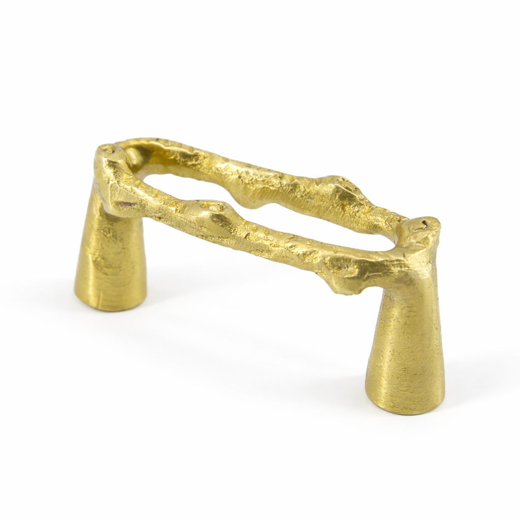 LUXURY TIMBATONE SOLID BRASS DRAWER & CABINET PULL