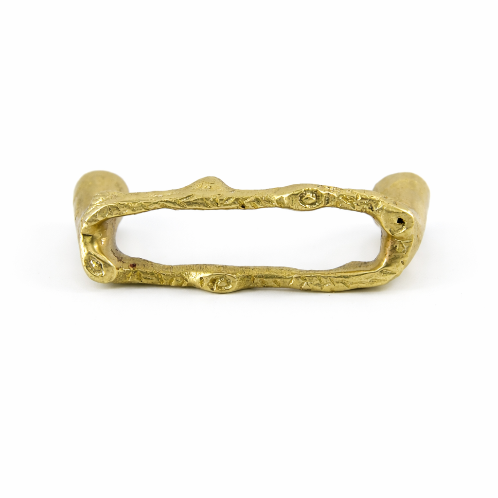 LUXURY TIMBATONE SOLID BRASS DRAWER & CABINET PULL