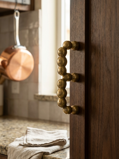 Pebble Luxury Solid Brass Cabinet Pull