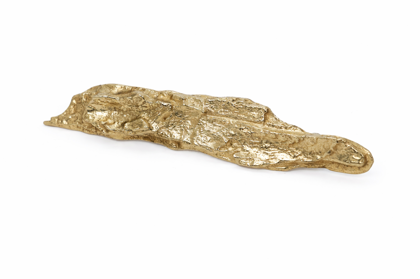 SOLID BRASS DOOR PULL F15