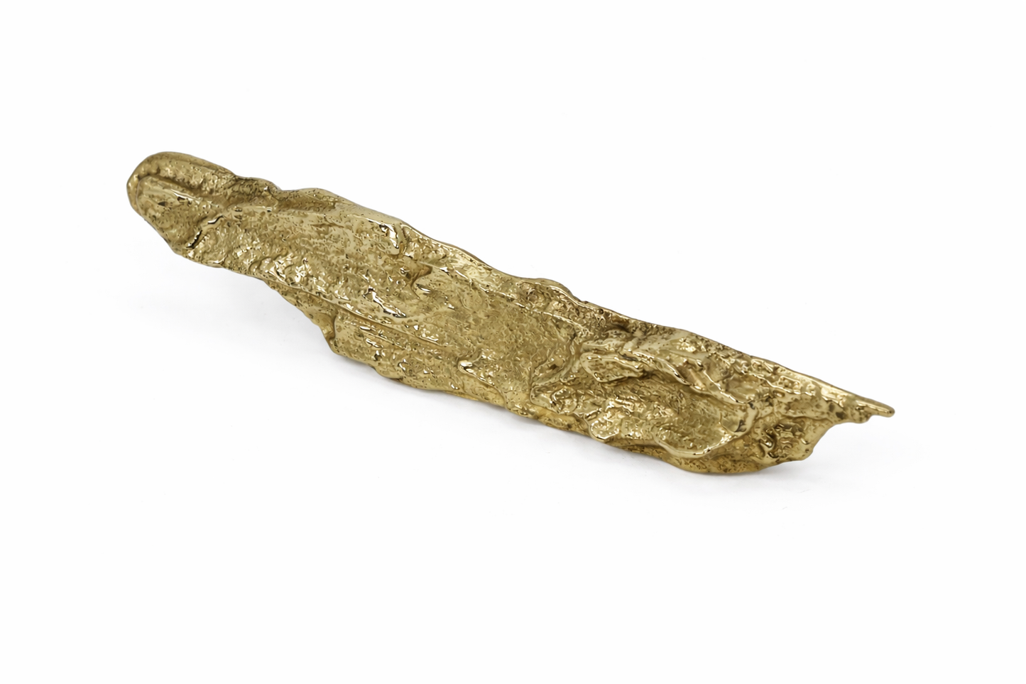 SOLID BRASS DOOR PULL F15