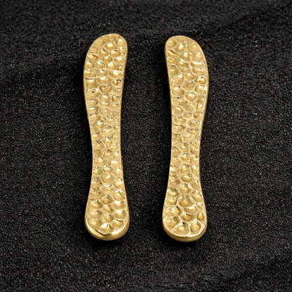 SOLID BRASS DOOR PULL F19